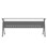 Table de formation commerciale avec structure en acier et pieds en Y