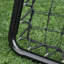 HOMCOM Metal Football Net