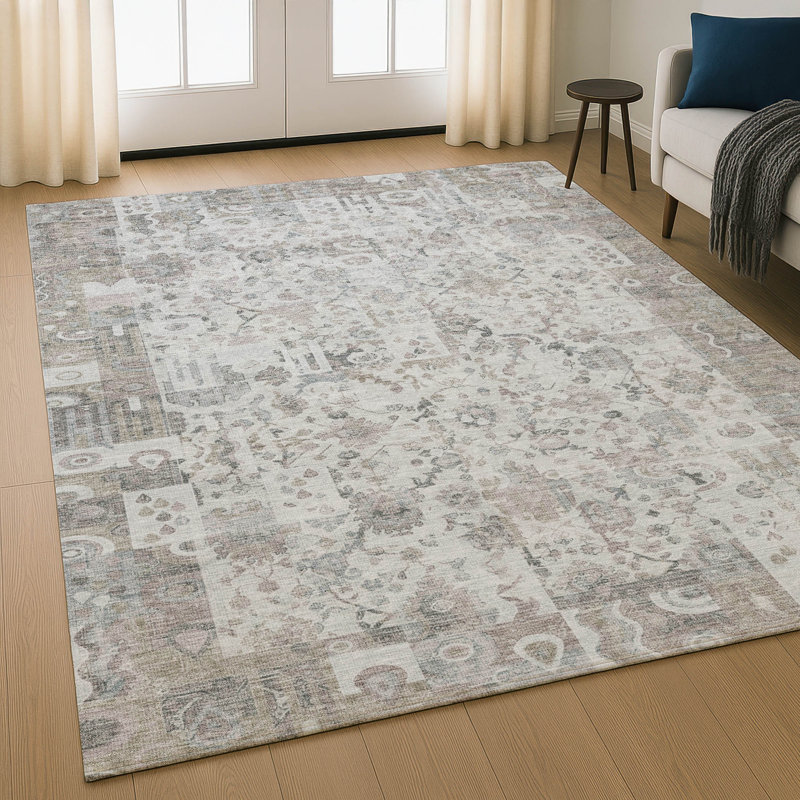 Tapis de qualité supérieure Mayfield AMF2099 Global, Taupe, 10 pi x 14 pi