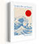 «Great Wave Mount Fuji Classic Dramatic Serene Landscape Mountain», reproduction d'art murale-758849710