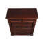 Commode 6 tiroirs Lyndon G09400-CH, cerise