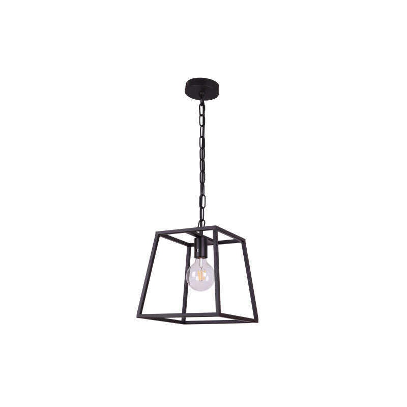 Jonquel 1 - Light Matte Black Single Pendant