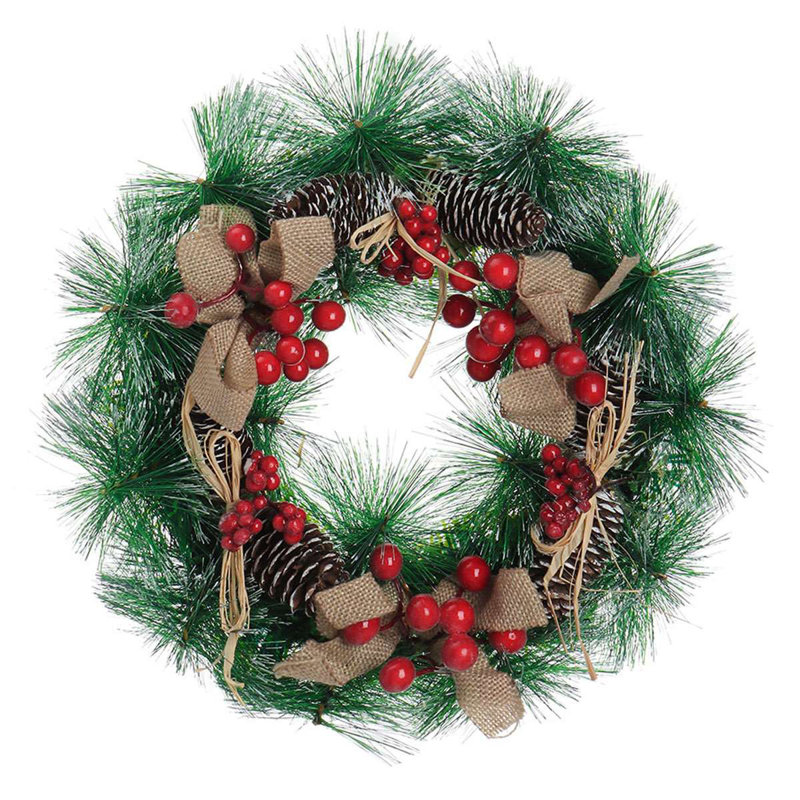 Faux 12.6'' Wreath