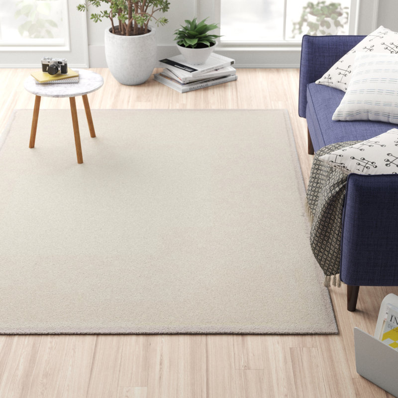 Siding Spring Solid Colour Area Rug, Rectangle 133 x 190cm