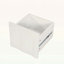 Grande armoire de rangement blanche Arianna