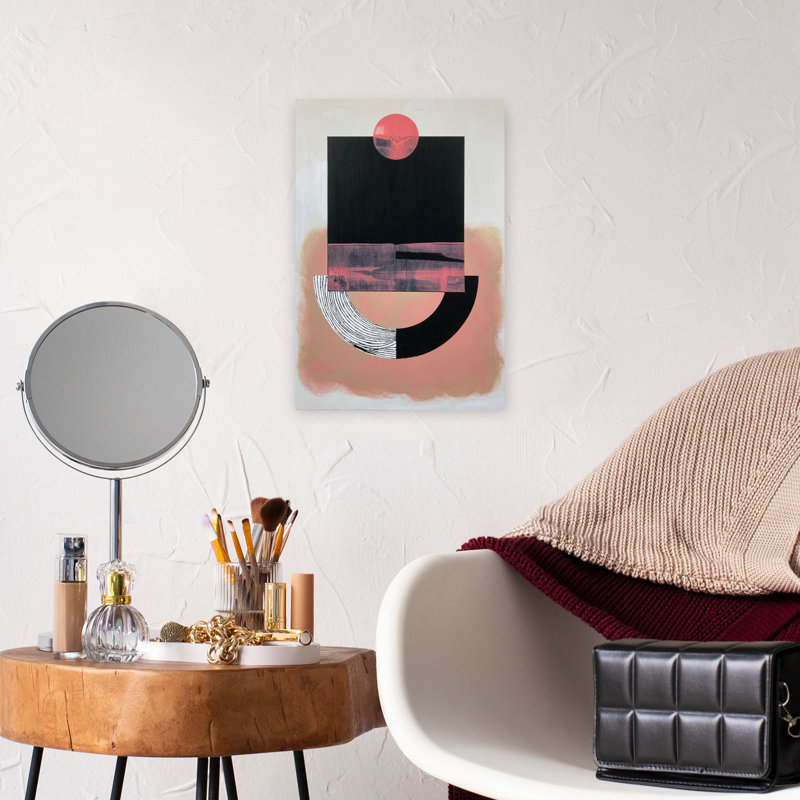 Art contemporain contemporain abstrait, H 12 po x l 8 po