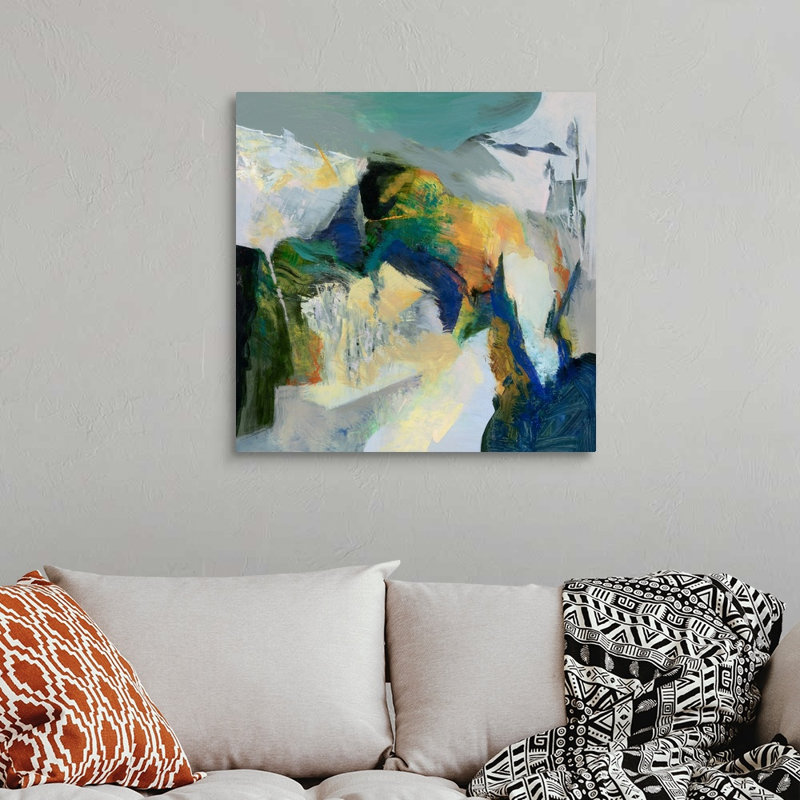 Reproduction d’art sur toile, "iceberg" par Emilia Arana, H 30 po x l 30 po x P 1,25 po, Toile tendue