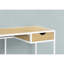 Bureau d'ordinateur, bureau personnel, ordinateur portable, tiroir de rangement, L 42 po, travail, stratifié, contemporain, moderne-166101191-166101190