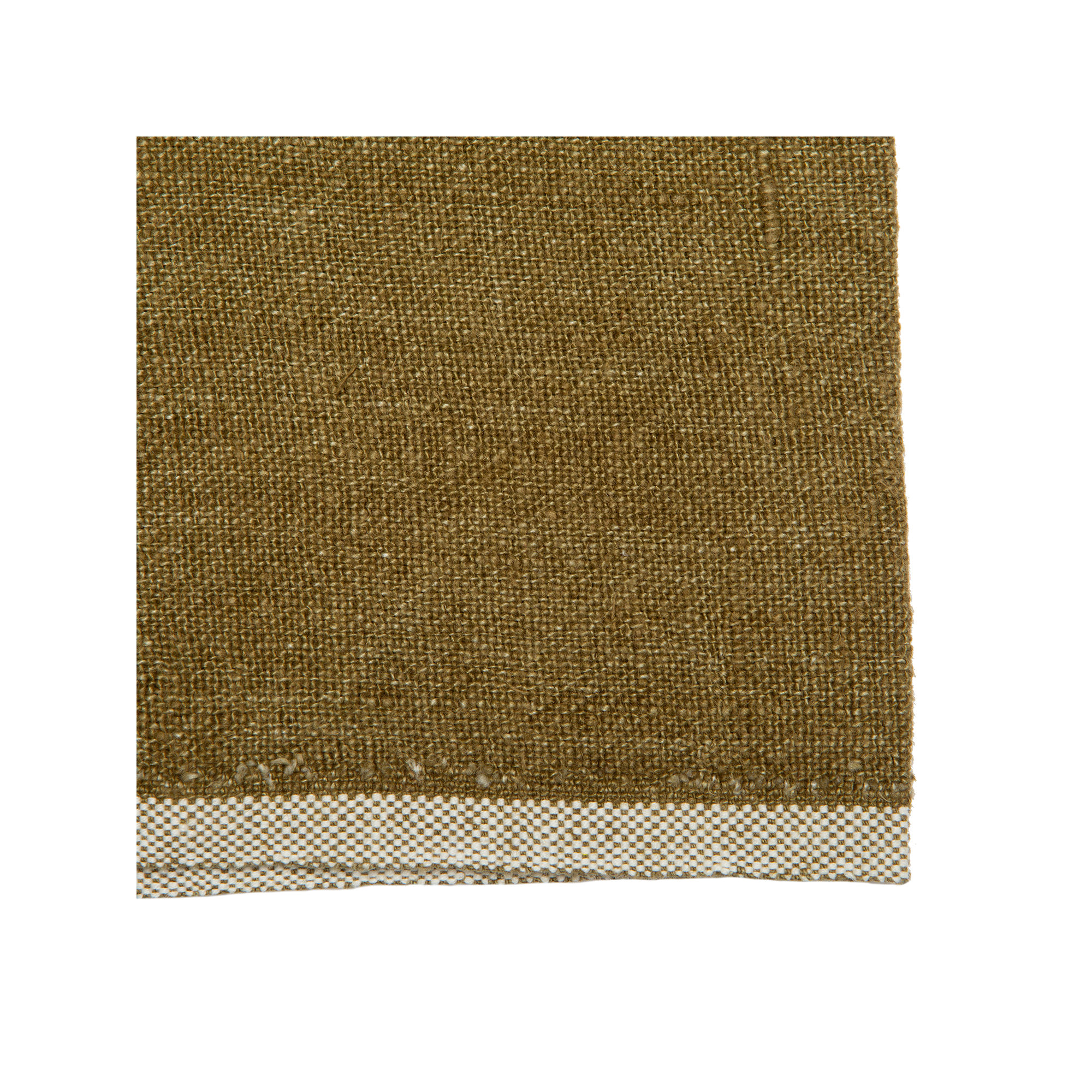 Soren Steel 20" Linen Napkin, Green