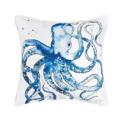 Octopus Throw Pillow
