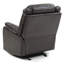Fauteuil inclinable Ward, brun foncé-765201369