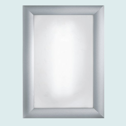 All Fluo 1-Light Recessed Light, Sanded Aluminum