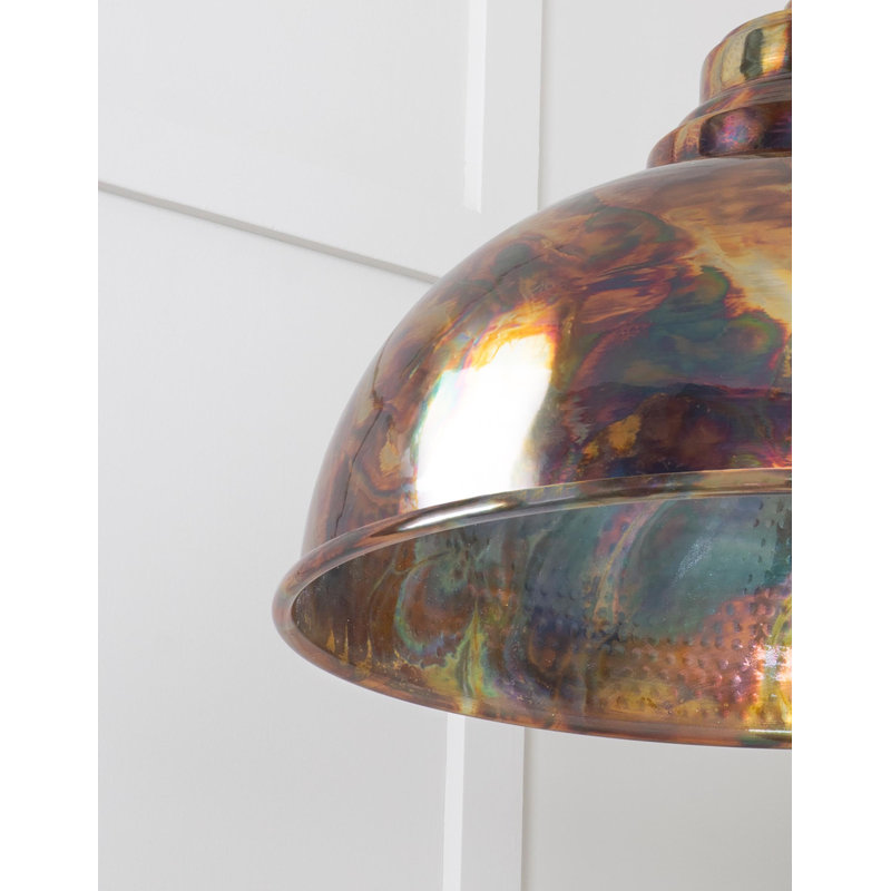 Harborne 1 - Light Dome Pendant, Burnished, 27" H x 40" W x 40" D