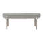 Banc au design élégant avec pieds en métal