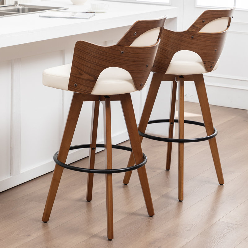 Tabourets de bar, Beige, Tabouret de bar (siège d'une hauteur de 29,92 po)