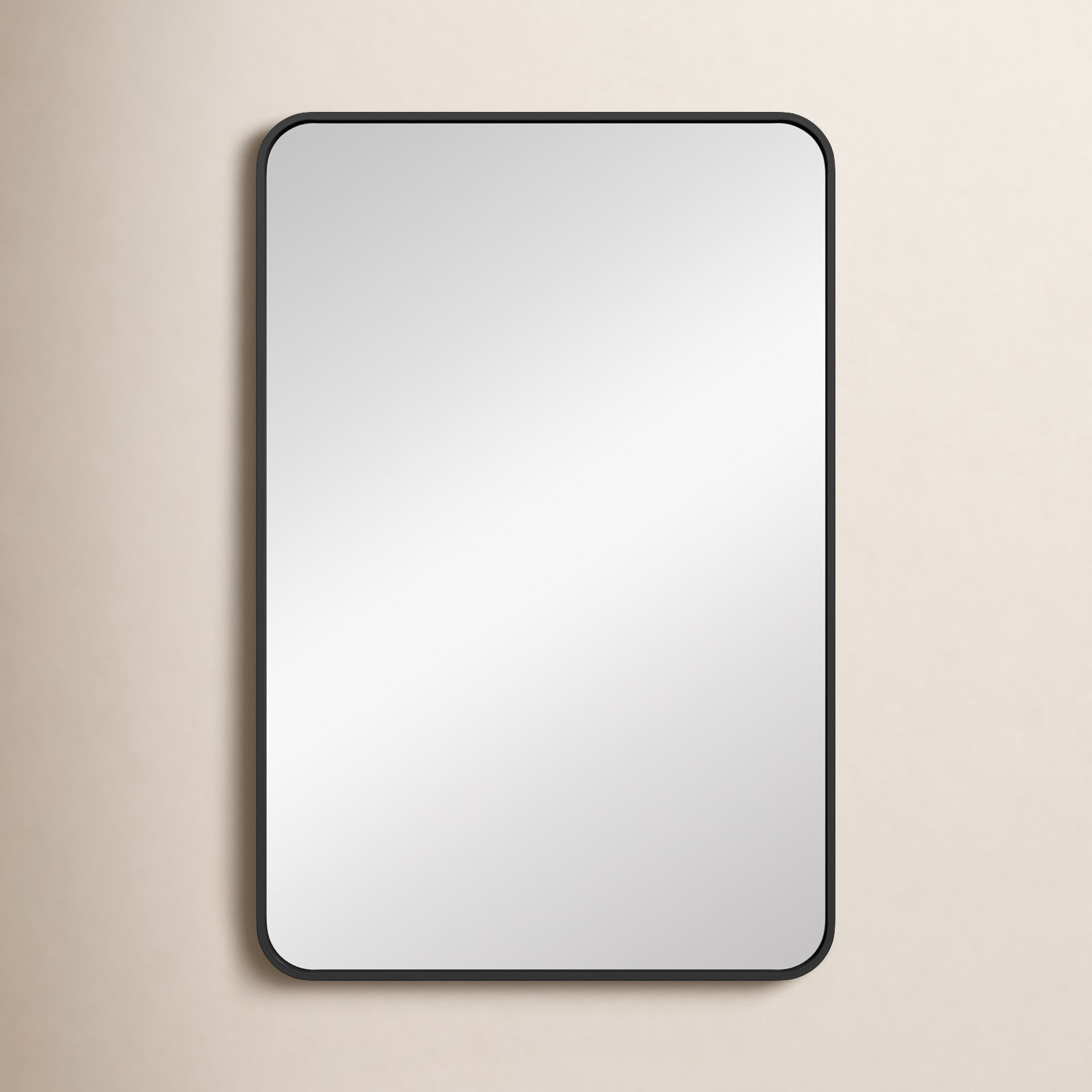 Sabine Accent Mirror, Black, 36" x 24"