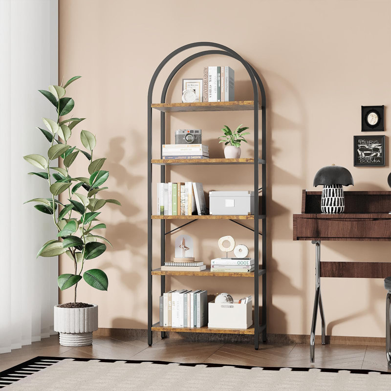 180cm H x 60cm W Bookcase, Brown