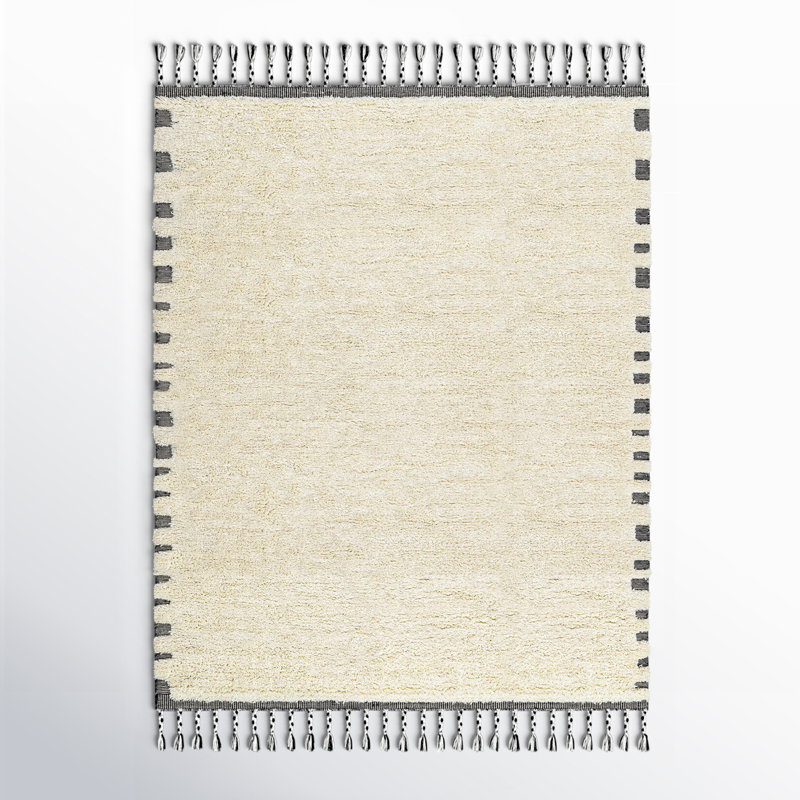 Amiela Flatweave Wool Indoor Rug, Rectangle 8' x 10'