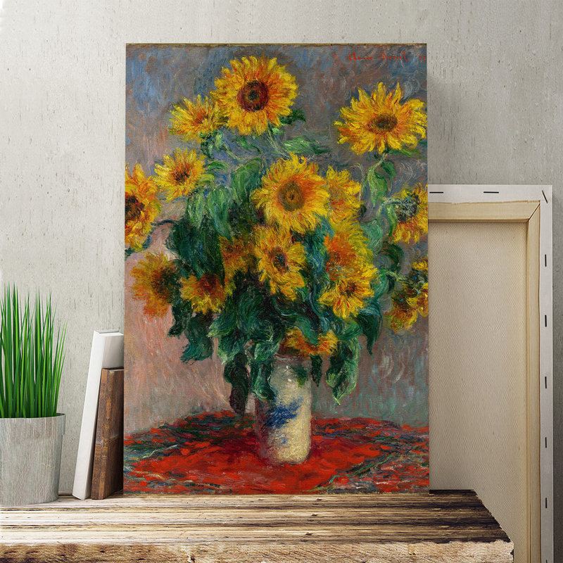 Claude Monet - Wrapped Canvas Painting, 60cm H x 40cm W