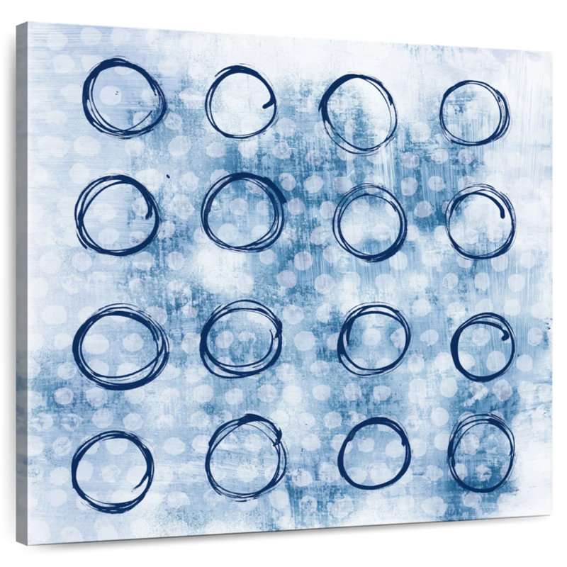 Blue Eclipse III, 36" H x 36" W