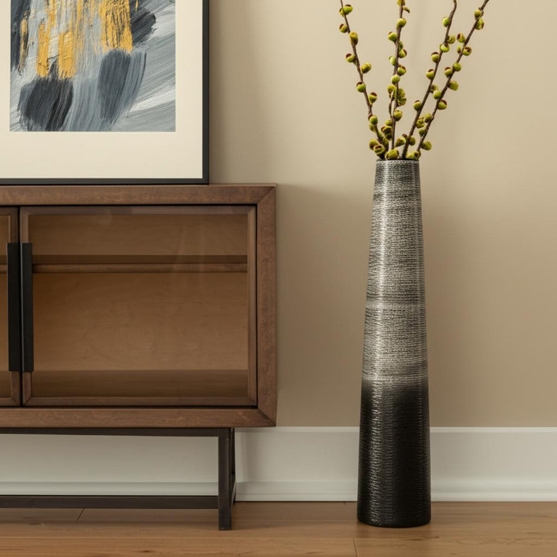 Vase de plancher en céramique 39 po