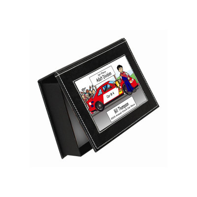 Faux Leather Memory Box