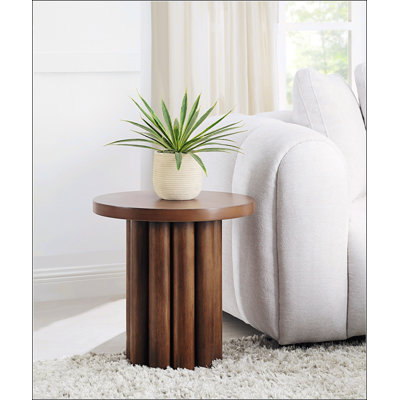 Table de bout en bois