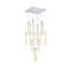 Luminaire suspendu rectangulaire à 16 lumières Aliha-1744692454