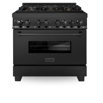 ZLINE 36 in. Legacy Dual Fuel Range w/ 6 Burners & Electric Convection Oven