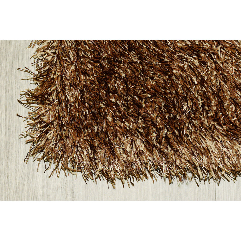 Solid Colour Shag Area Rug, Rectangle 160 x 230cm