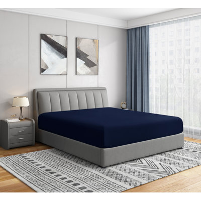 Swift Home Ultra-Soft 21" Extra-Deep Fitted Sheet - Essential 1800 Series Microfiber - Fits Mattress up to 21" Thick - Peach Fuzz, Durable, Easy Care
