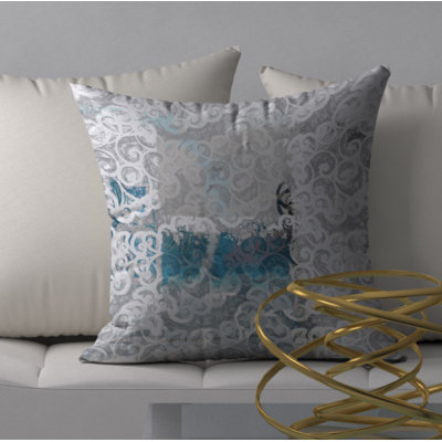 Heavenly Unblemished Decorative Square Pillow Cover & Insert