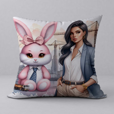 Reversible Throw Pillow