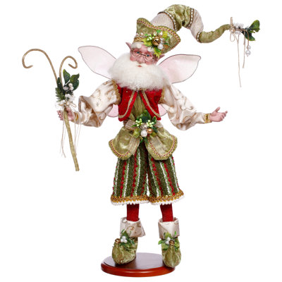Mistletoe Fairy On Base - 20 Inches