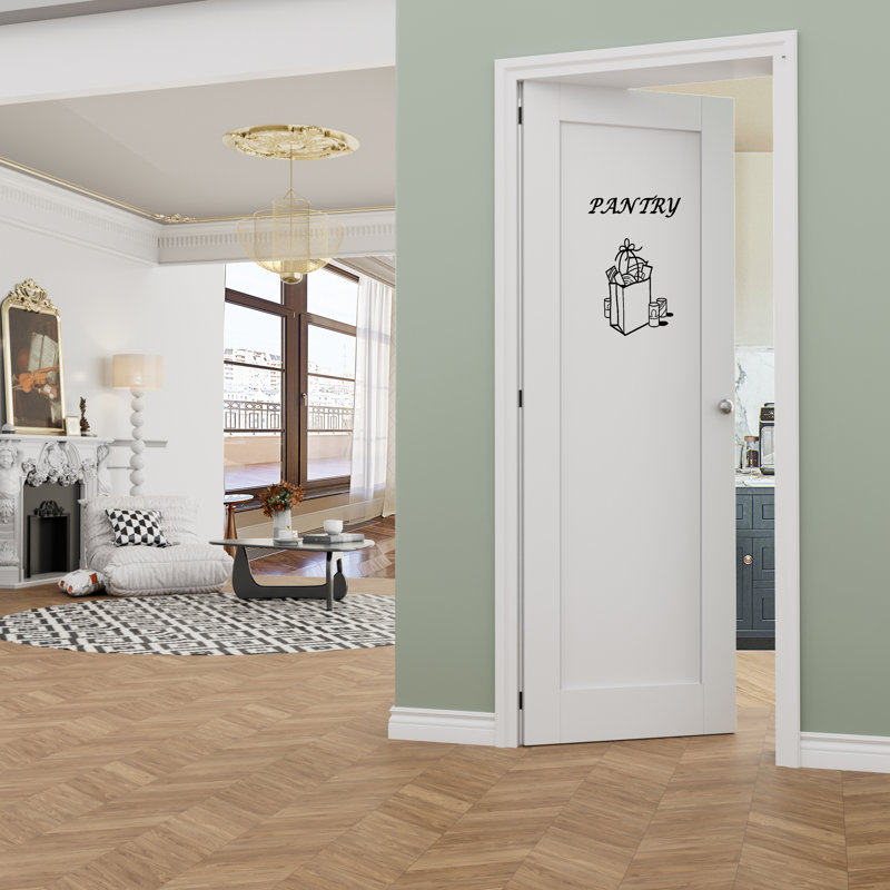 Portes intérieures à panneaux en bois manufacturé, 28 po x 80 po
