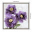 «Purple Bloom I» par Jesse Stevens, reproduction d'art sur toile à cadre flottant