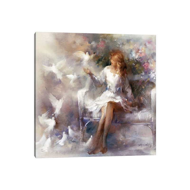 White Dreams by Willem Haenraets - Wrapped Canvas Print, 93.98 cm H x 93.98 cm W x 3.175 cm D
