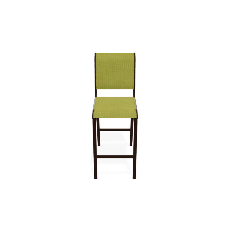 Tabouret de bar 29,5 po Holna, Lime 38D Sunbrella®, Kona texturé