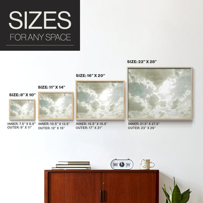 «Sky Scrapers II», reproduction encadrée, Naturel, H 11 po x l 14 po