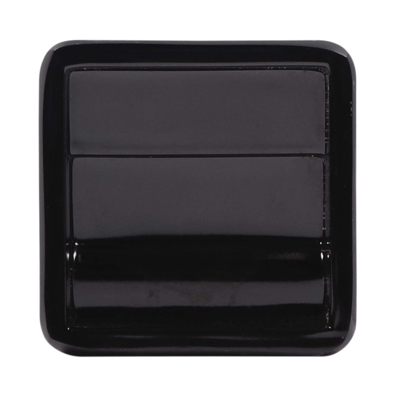 Elite Global Solutions Melamine Venetian Trays, Black