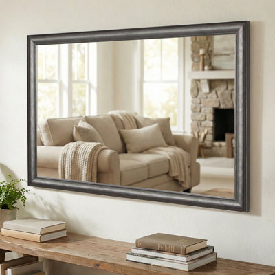 Oxfordshire Wood Framed Wall Mirror with Safety Backing Ideal for Bathroom / Vanity Mirror