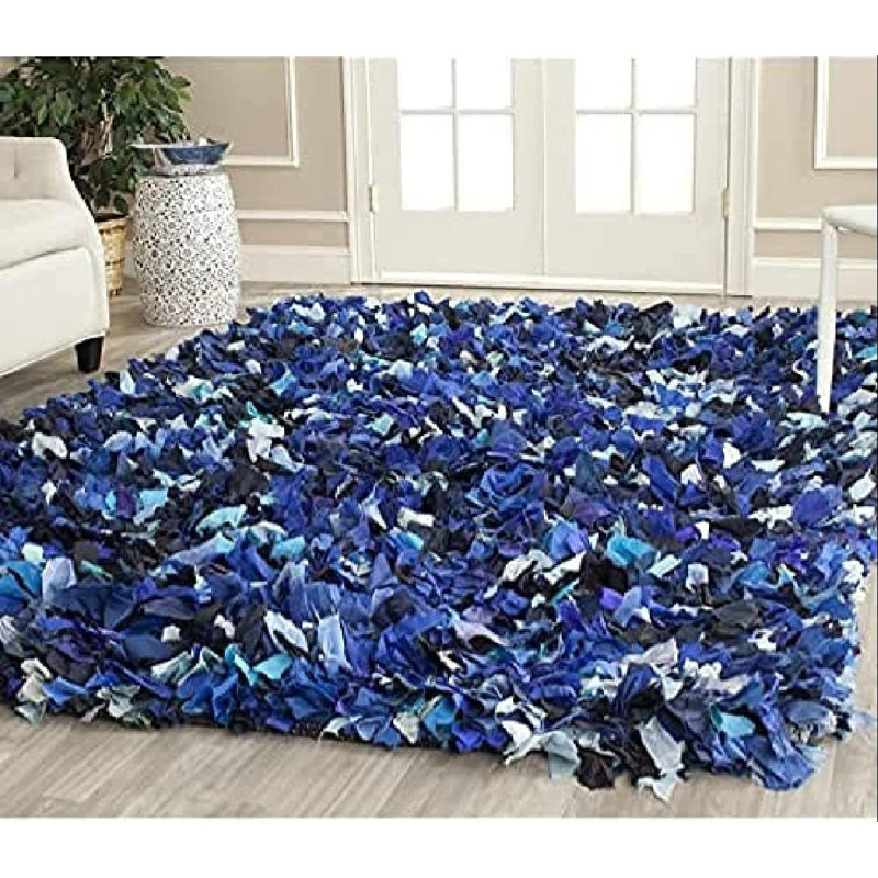 Tapis à poils longs Godsey, Rectangle de 5 pi x 8 pi