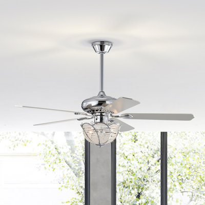 Camreigh 52'' Ceiling Fan with Light Kit