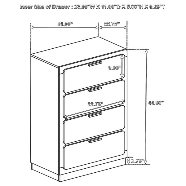 Dimensions du produit