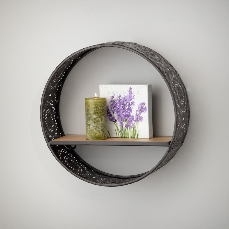 Bartlett Circle Floating Shelf
