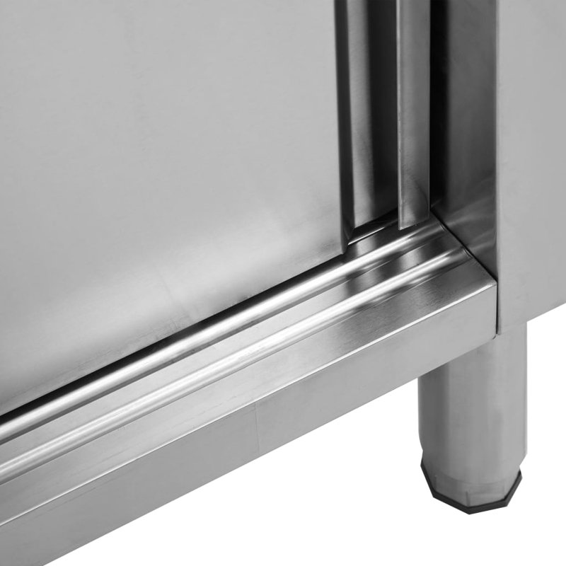 Biram Metal Kitchen Island
