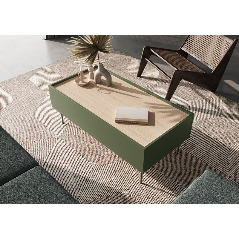 Coffee table Catella, Olive