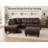 Boneless Sectional Couch Set For Living Room, 103 Inch Sectional Sofa Set With Storage Ottoman,l Shaped Modular Sofa For Living Room/apartmrnt/lounge/office(dark Brown,Chaise)-738984637