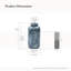 Vase rond en céramique tacheté 13,8 po