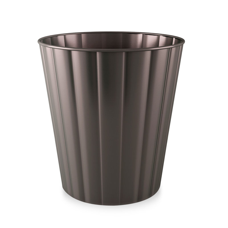 Corbeille pour déchets en acier inoxydable 2,5 gallons